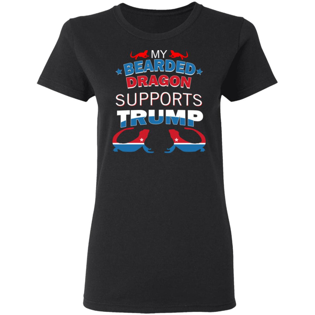 My Bearded Dragon Supports Donald Trump Shirt, Hoodie, Tank