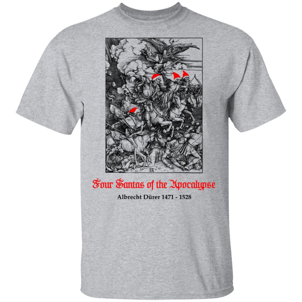 Four Santas Of The Apocalypse Albrecht Dürer 1471 1528 Shirt, Hoodie, Tank