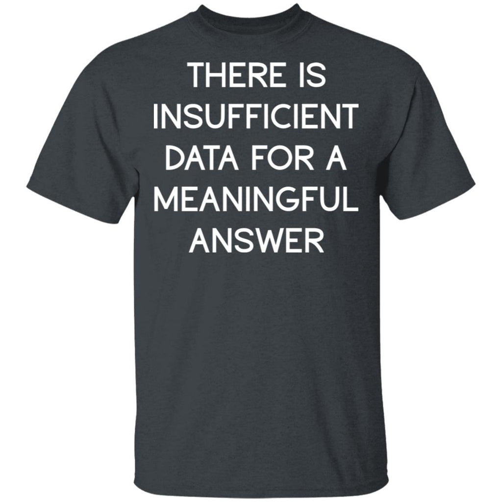 There Is Insufficient Data For A Meaningful Answer Shirt, Hoodie, Tank