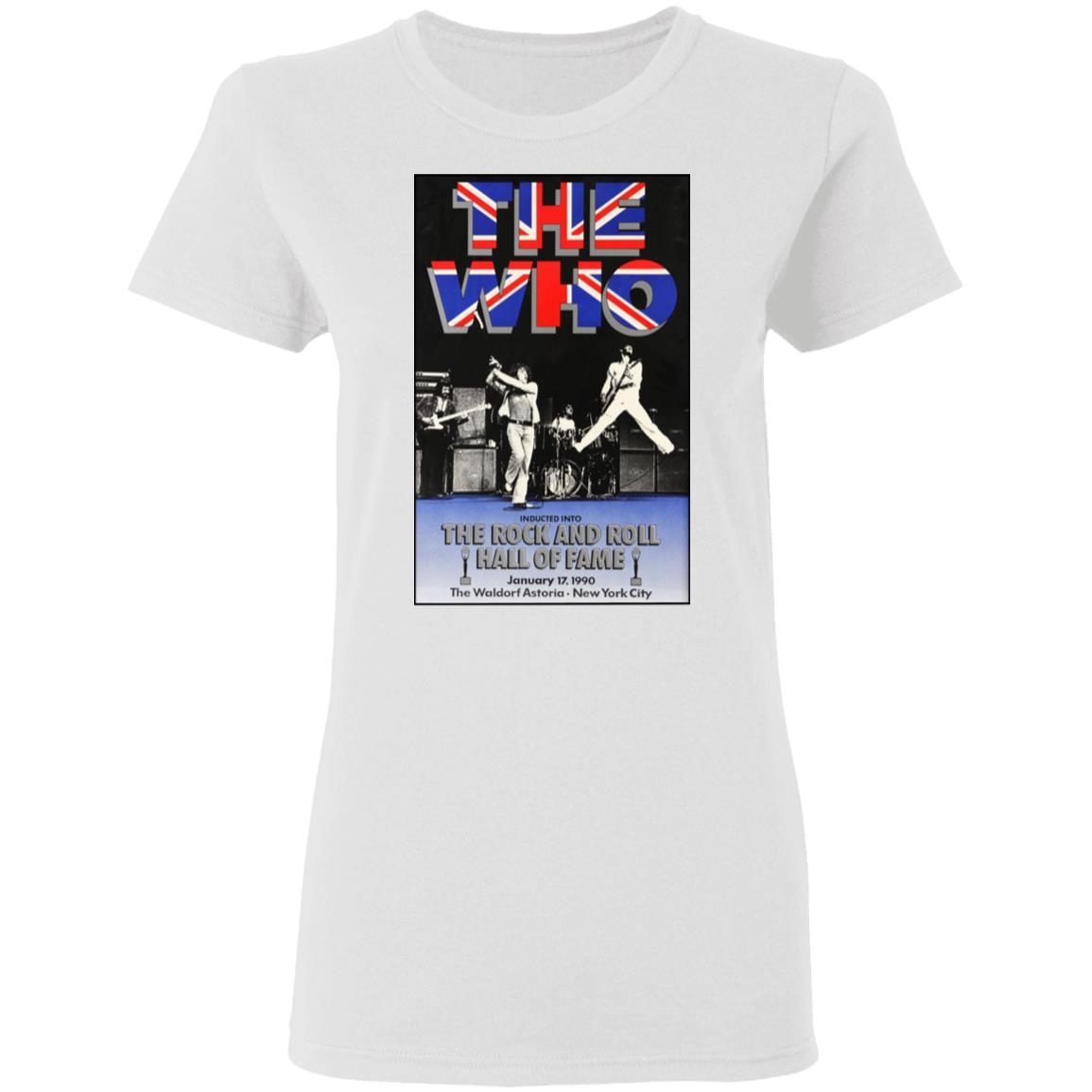 The Who The Rock And Roll Hall Of Fame Shirt, Hoodie, Tank