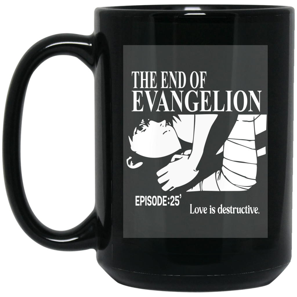 The End Of Evangelion Episode 25 Love Is Destructive Mug