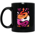 Pride Snakes Lesbian Mug