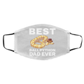 Ball Python Dad Beard Mustache Pet Snake Face Mask