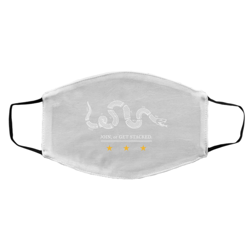Join Or Get Stacked Face Mask