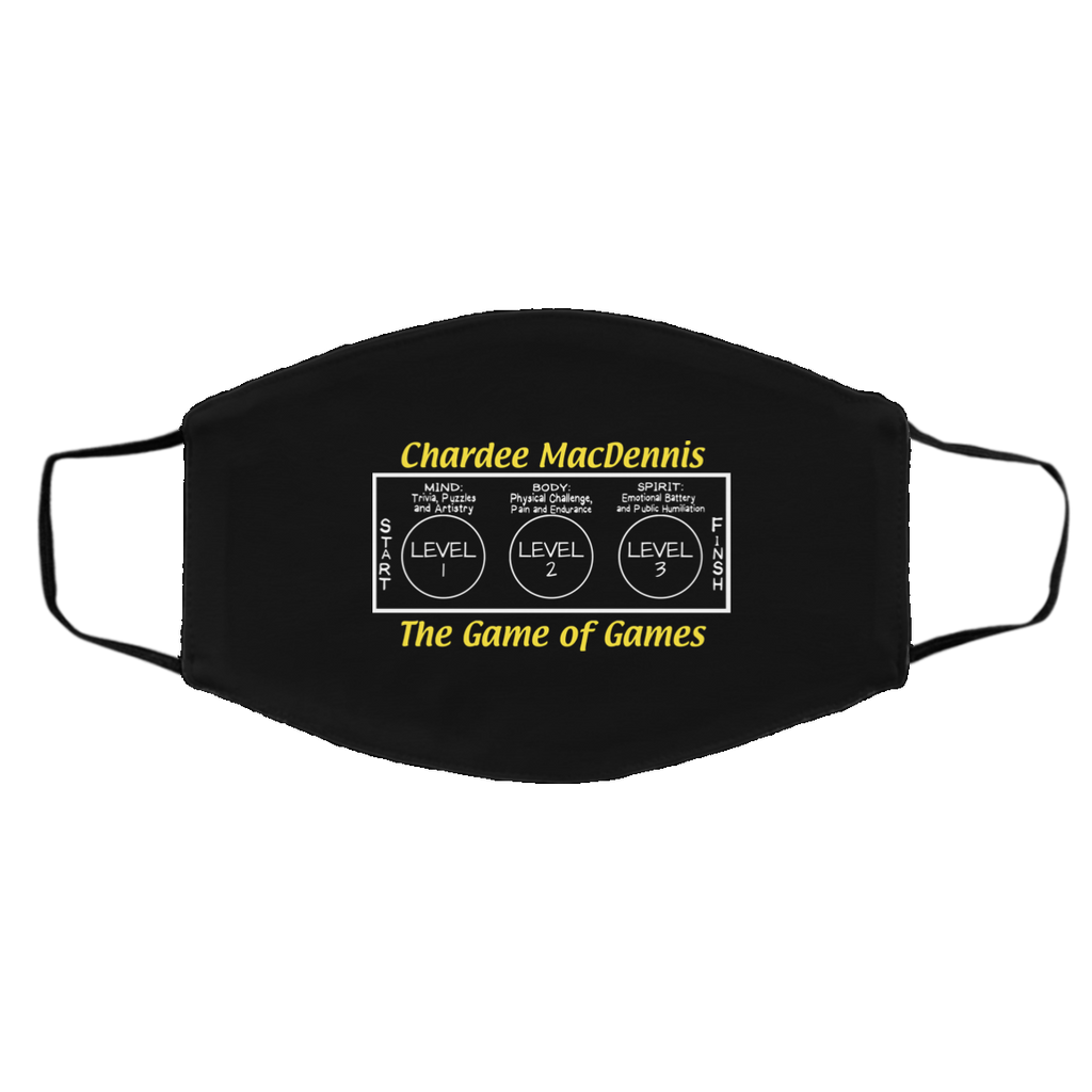 Chardee MacDennis The Game of Games Face Mask