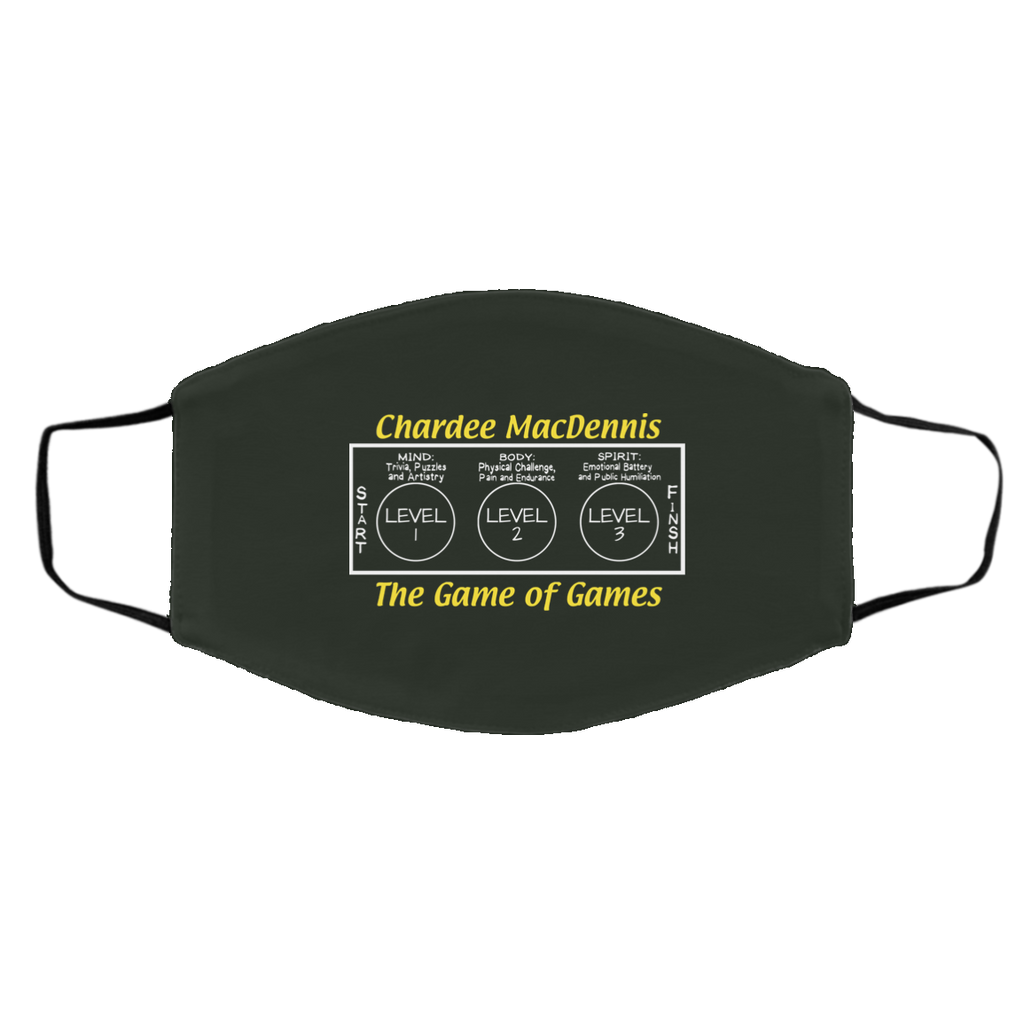 Chardee MacDennis The Game of Games Face Mask
