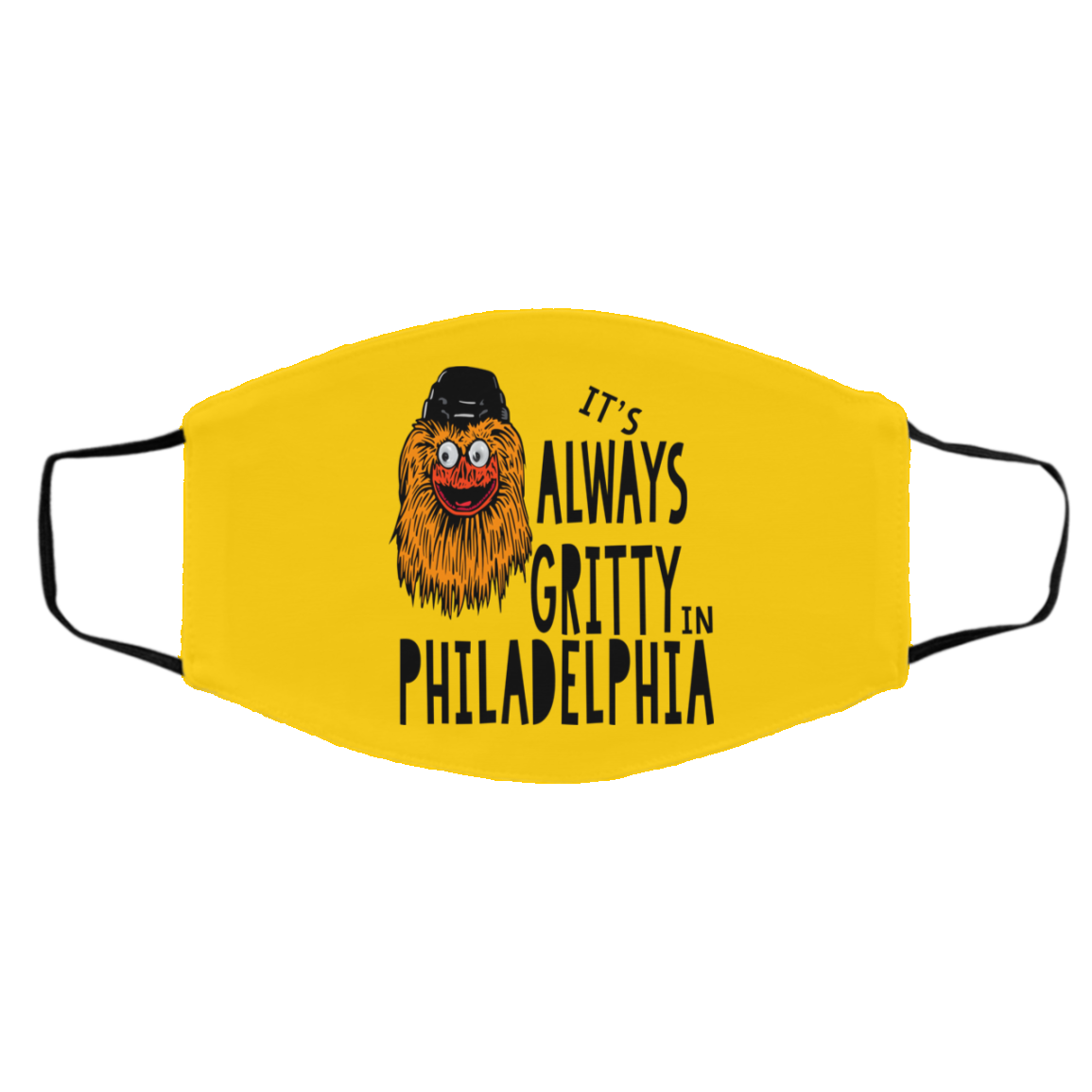 It’s Always Gritty In Philadelphia Face Mask
