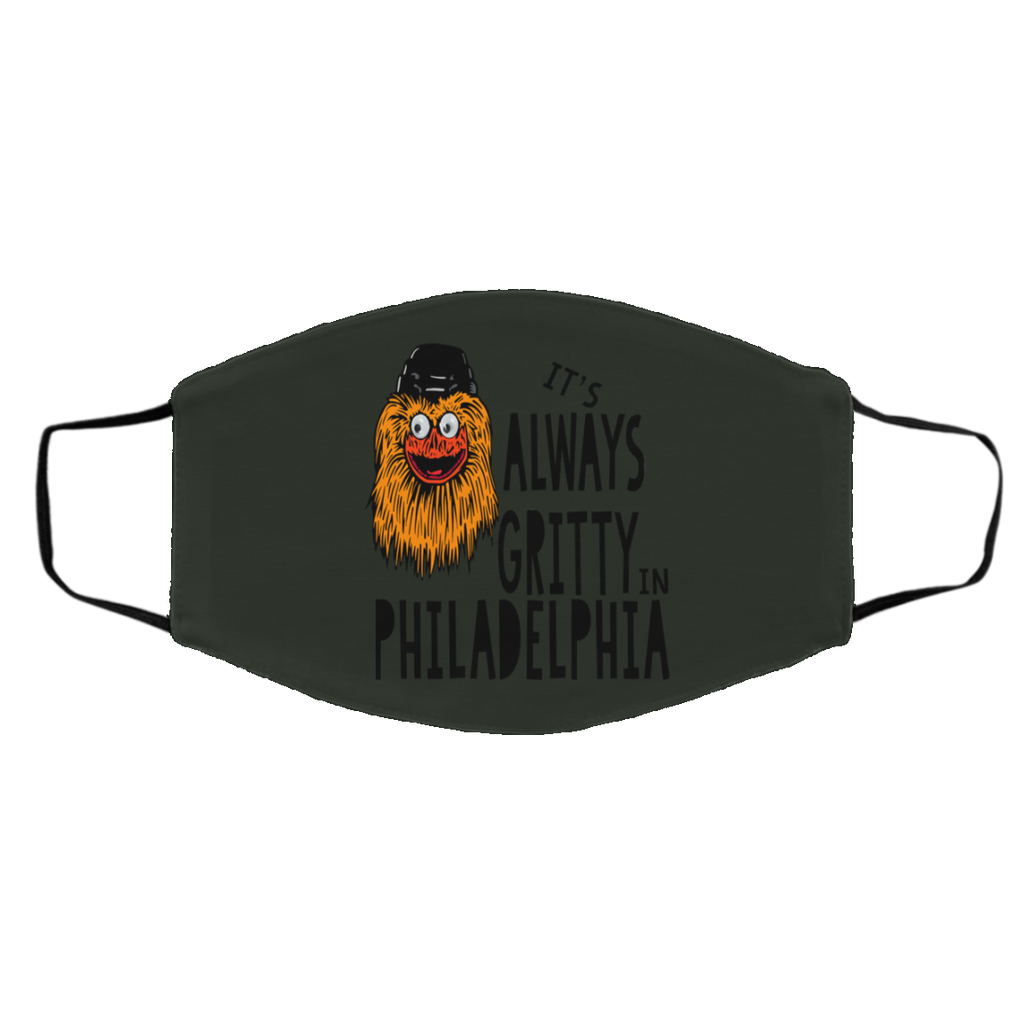 It’s Always Gritty In Philadelphia Face Mask
