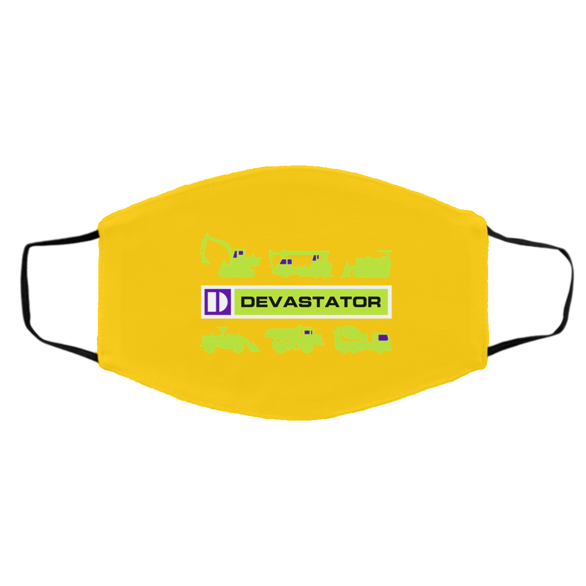Devastator Transformers Face Mask