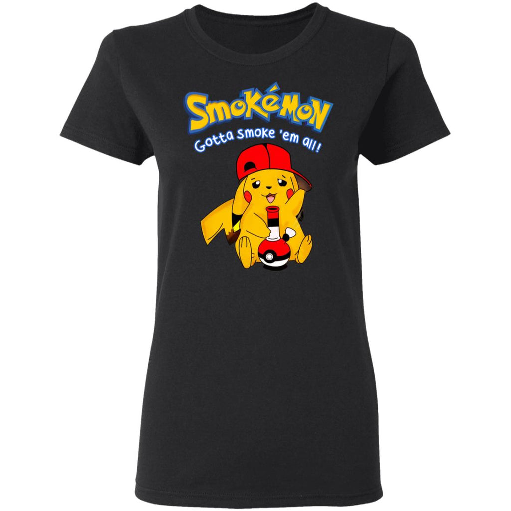 Smokemon Gotta Smoke ‘Em All Shirt, Hoodie, Tank