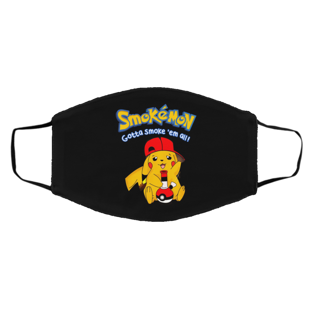 Smokemon Gotta Smoke ‘Em All Face Mask
