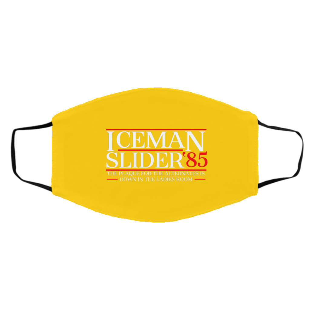 Danger Zone Iceman Slider 85′ The Plaque For The Alternates Is Down In The Ladies Room Face Mask