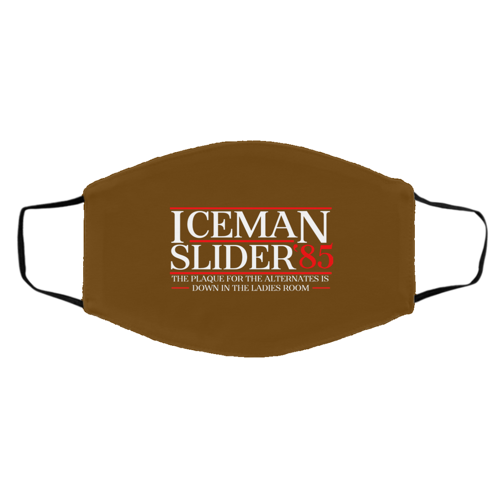 Danger Zone Iceman Slider 85′ The Plaque For The Alternates Is Down In The Ladies Room Face Mask