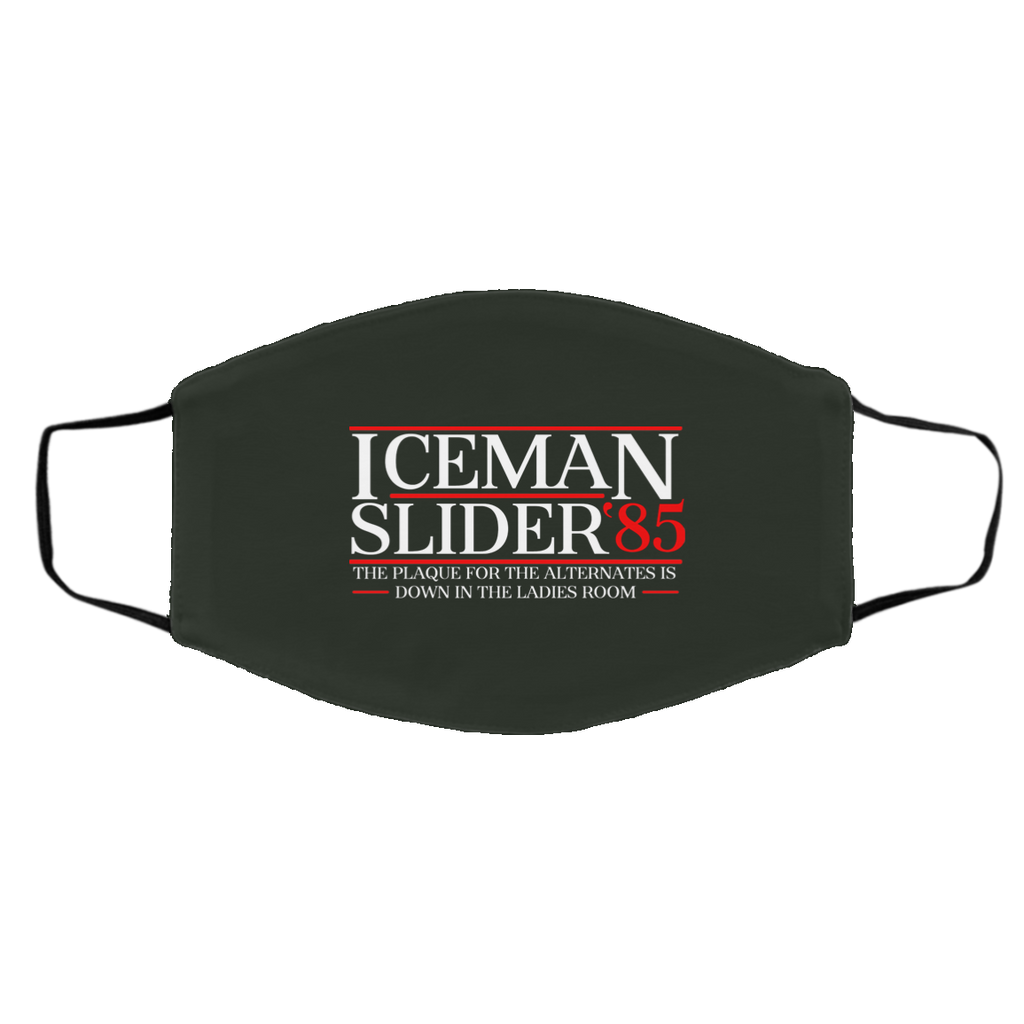 Danger Zone Iceman Slider 85′ The Plaque For The Alternates Is Down In The Ladies Room Face Mask