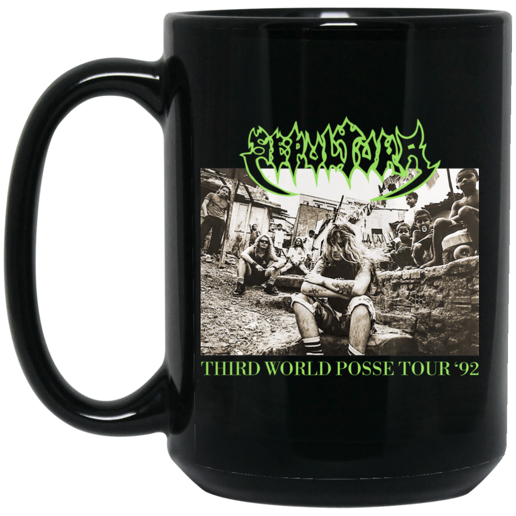 Sepultura Third World Posse Tour 92 Mug
