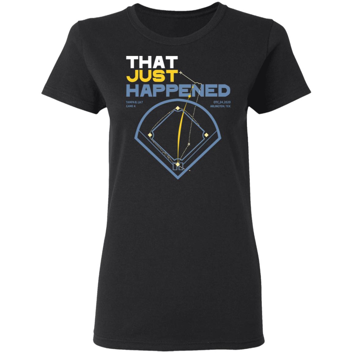 That Just Happened Tampa 8 LA 7 Game 4 Shirt, Hoodie, Tank
