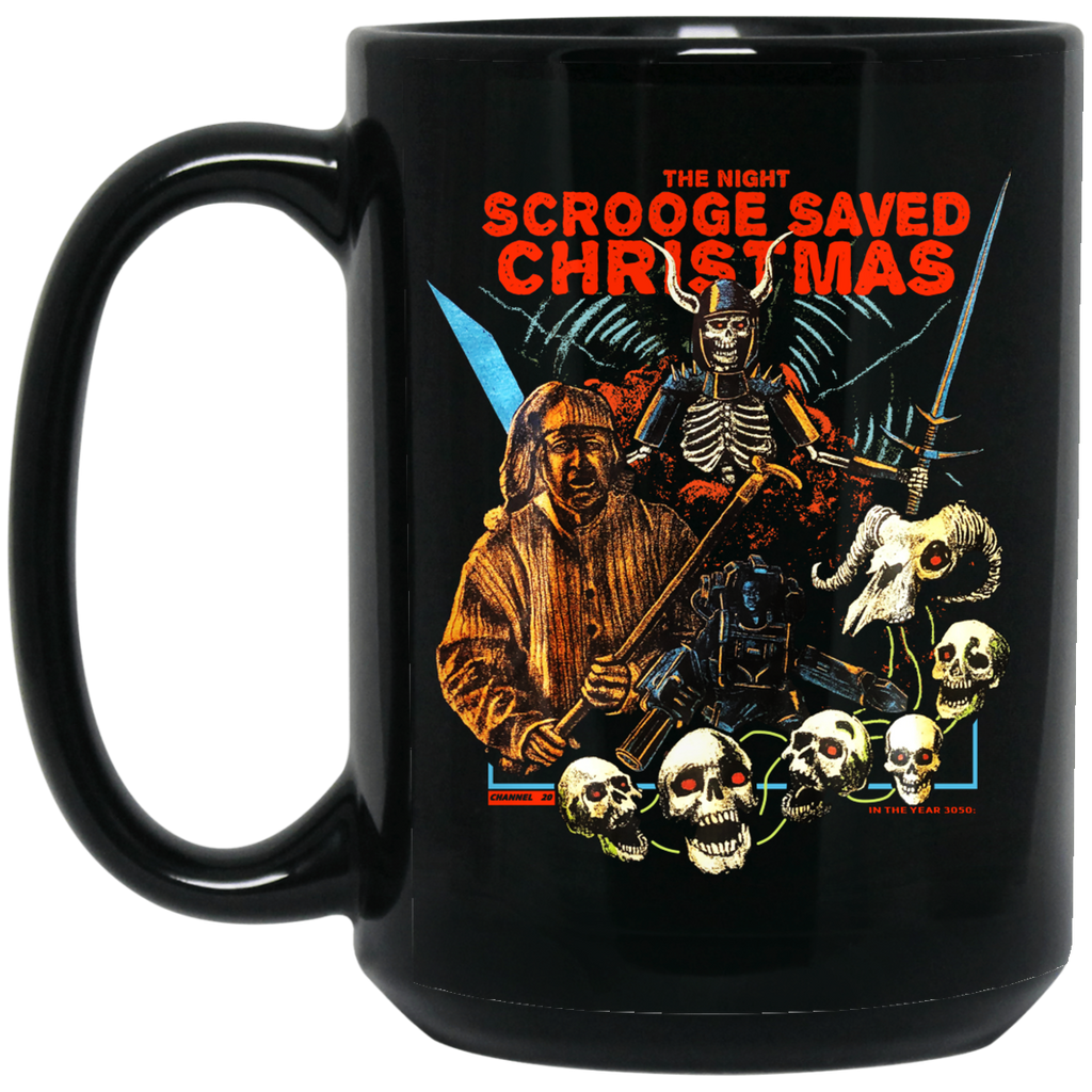 The Night Scrooge Saved Christmas Mug