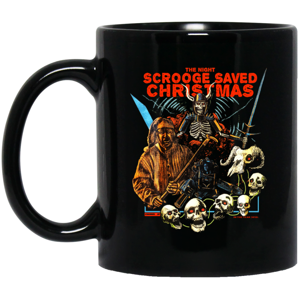 The Night Scrooge Saved Christmas Mug