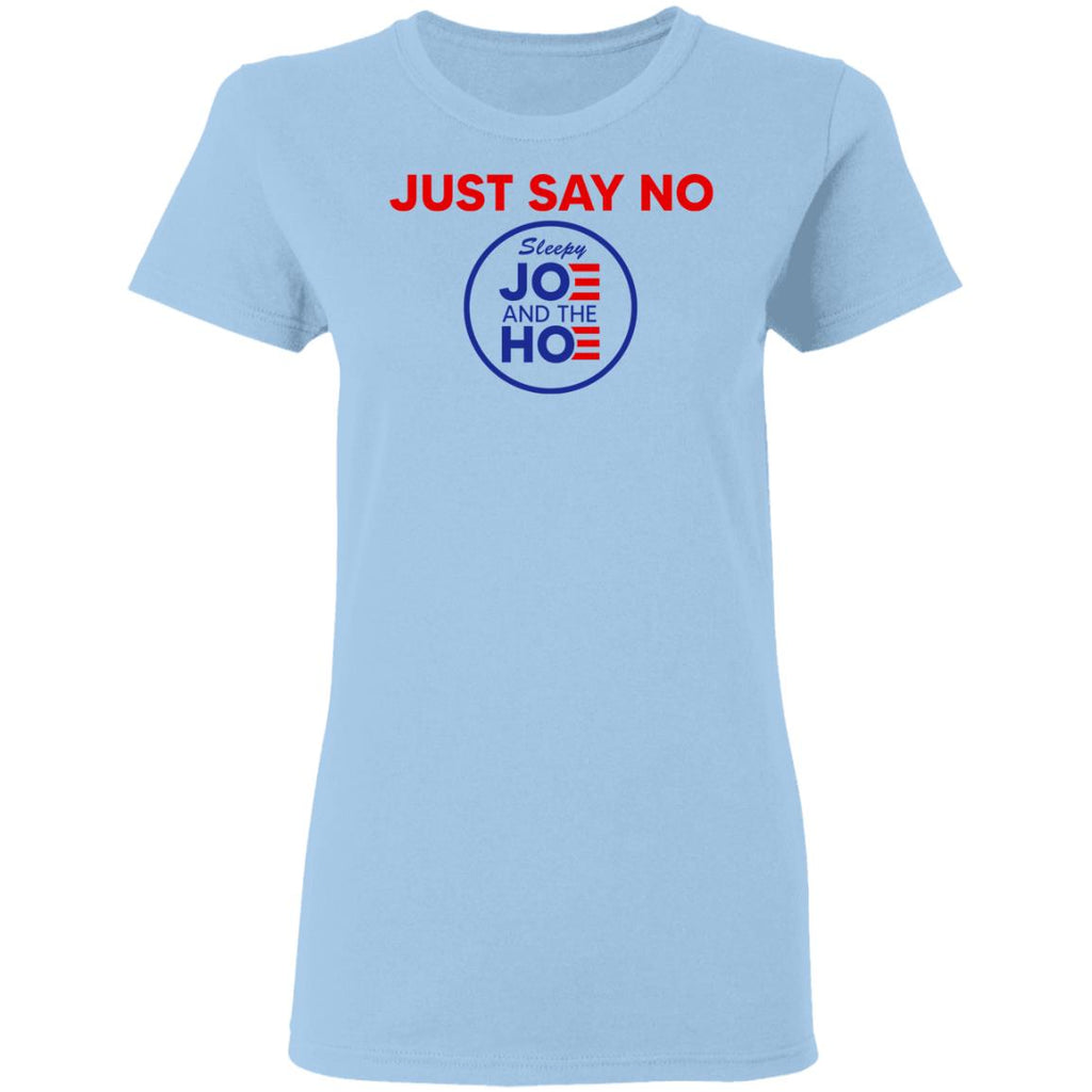 Just Say No Sleepy Joe And The Hoe Shirt, Hoodie, Tank