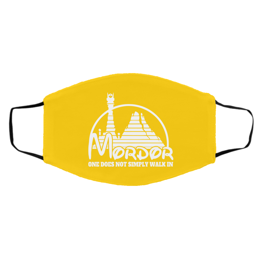 Mordor One Does Not Simply Walk In Face Mask