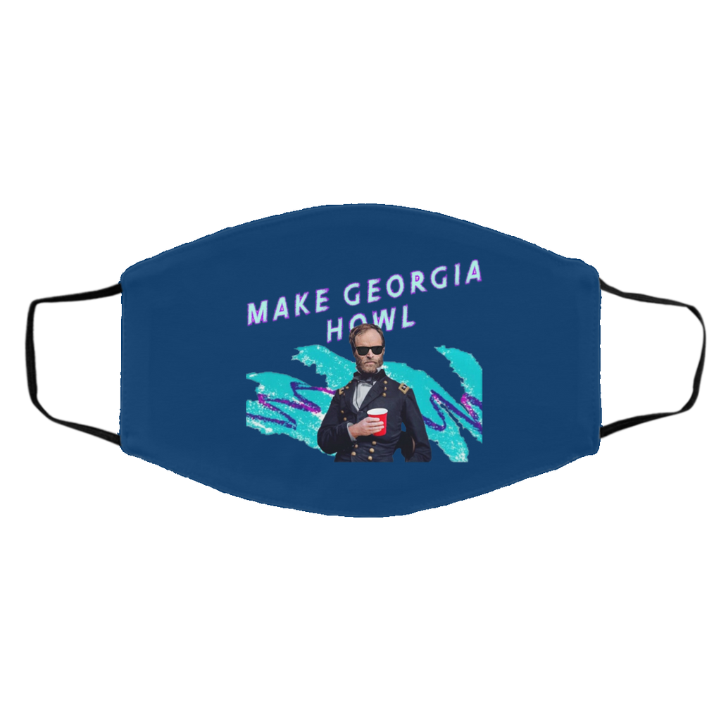 William Tecumseh Sherman Make Georgia Howl Face Mask