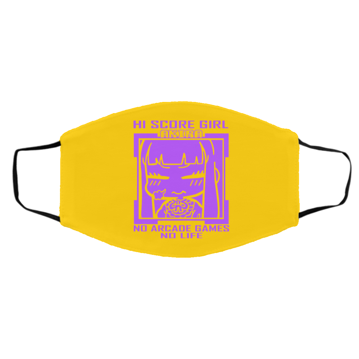 Hi Score Girl Oono Akira No Arcade Games No Life Face Mask
