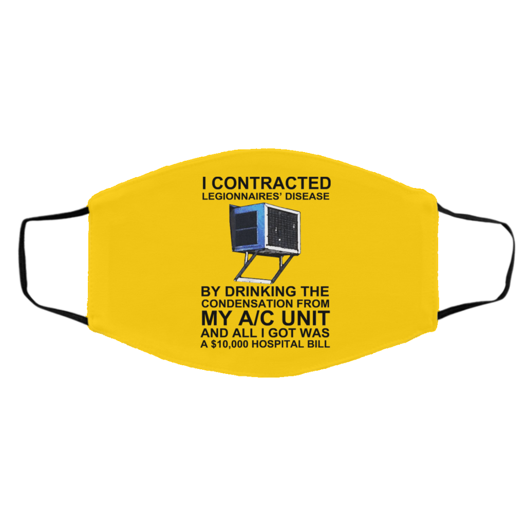 I Contracted Legionnaires’ Disease By Drinking The Condensation From My AC Unit Face Mask