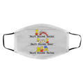 Bart Knows Books Bart Knows Beer Bart Knows Babes The Simpsons Face Mask