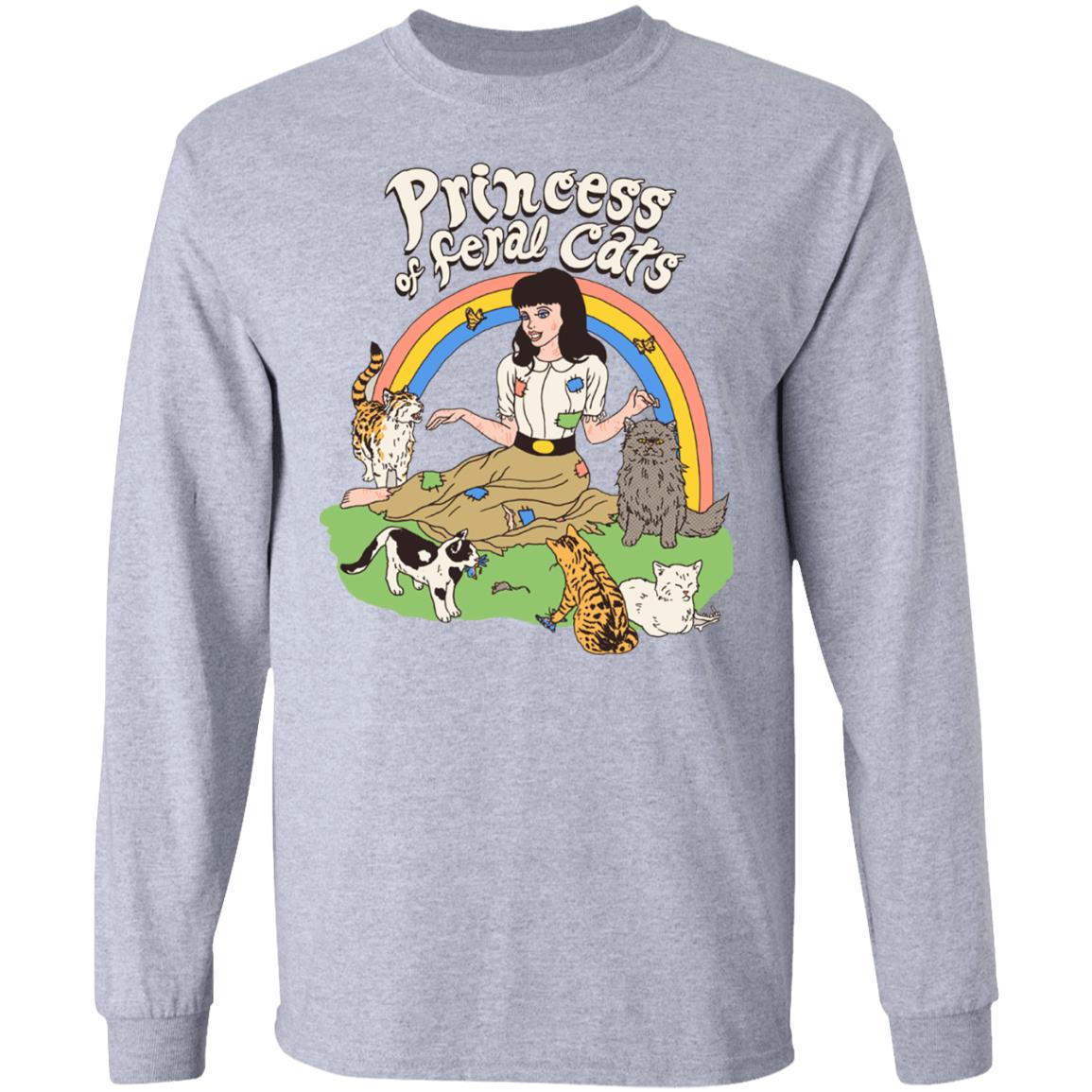 Princess Of Feral Cats Shirt, Hoodie, Tank