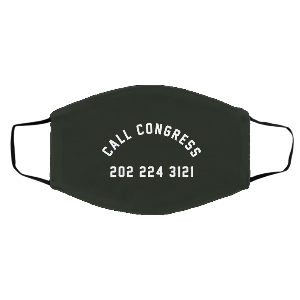 Call Congress 202 224 3121 Face Mask