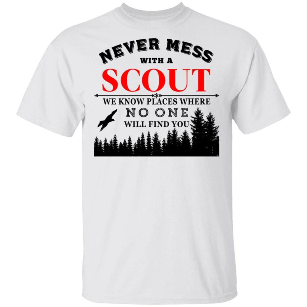 Never Mess With Scout We Know Places Where No One Will Find You Shirt, Hoodie, Tank