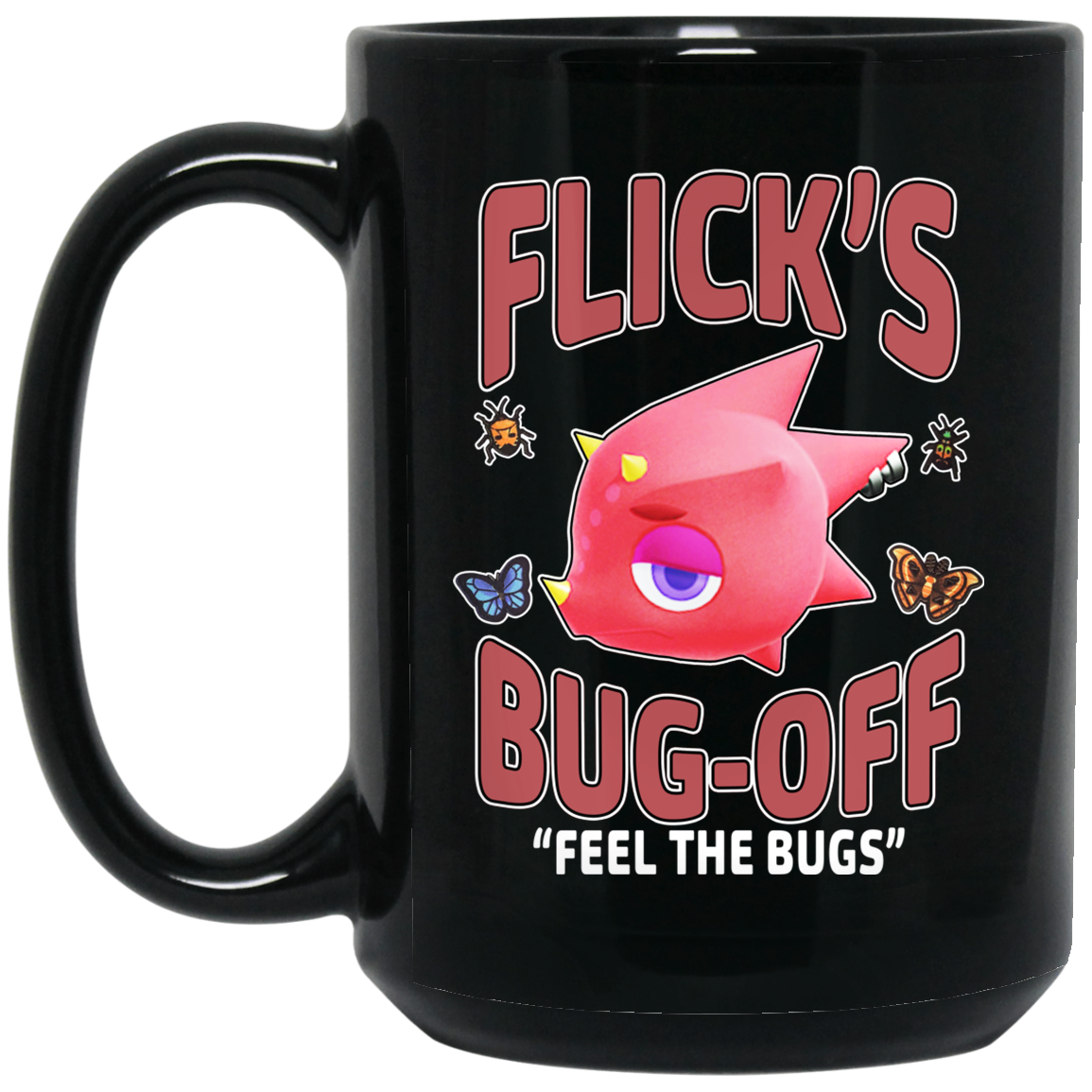 Animal Crossing Flick’s Bug-Off Feel The Bugs Mug