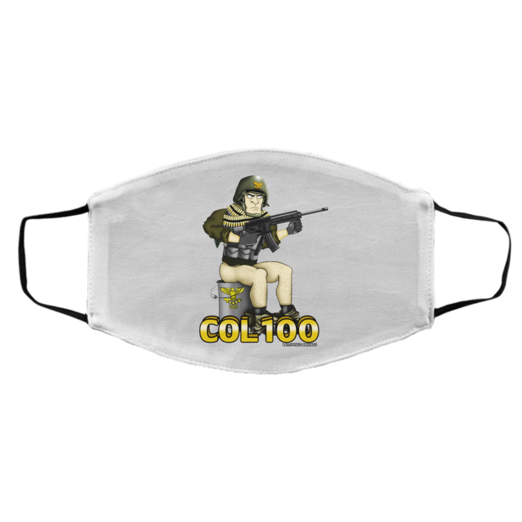 Col 100 Battlefield Friends Face Mask