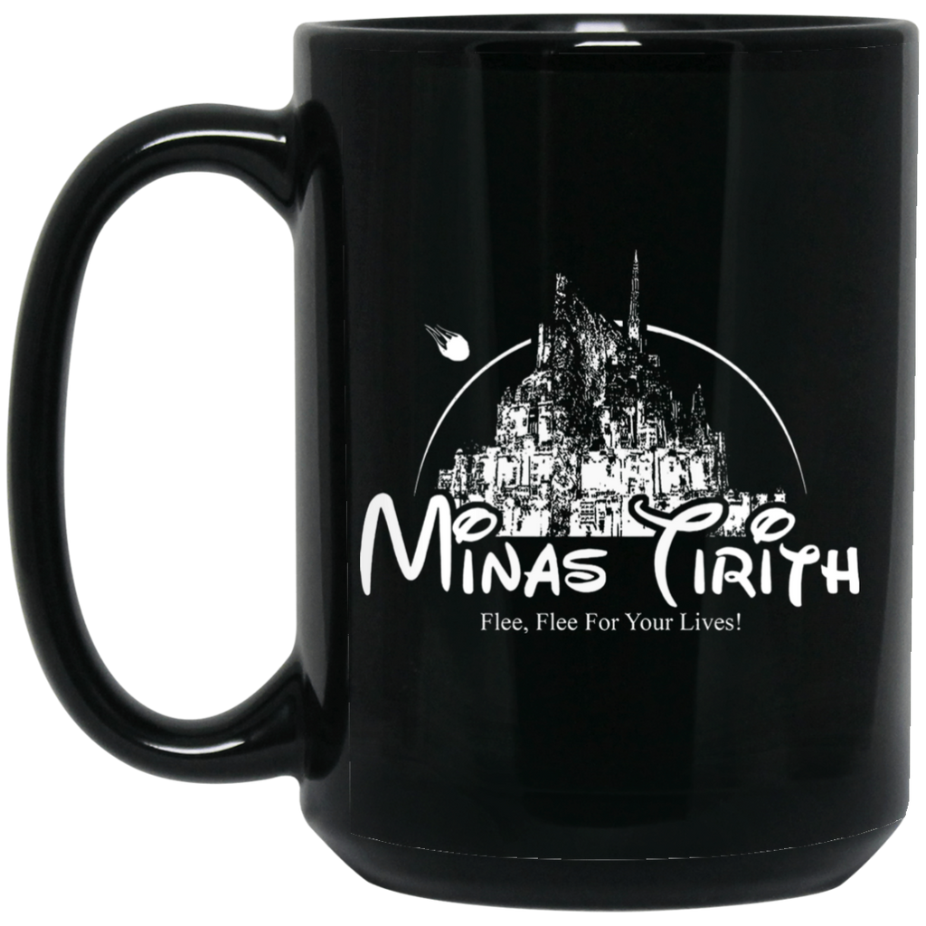 Minas Tirith Flee Flee For Your Lives Mug