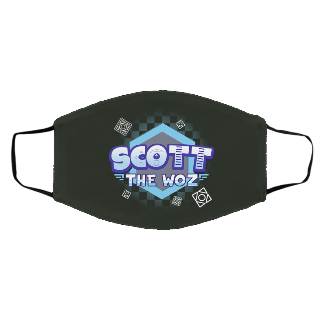 Scott The Woz Logo Face Mask