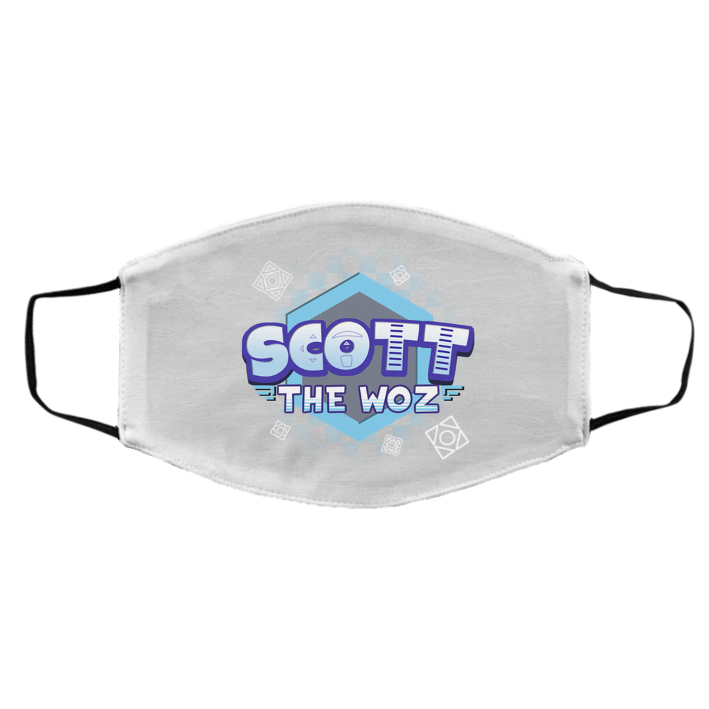 Scott The Woz Logo Face Mask