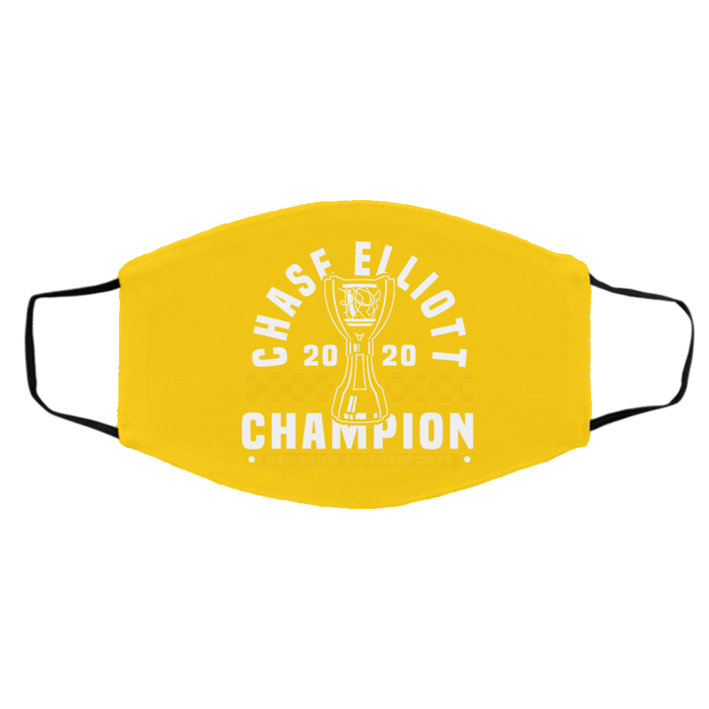 Chase Elliott 2020 Champion Hendrick Motorsports Face Mask
