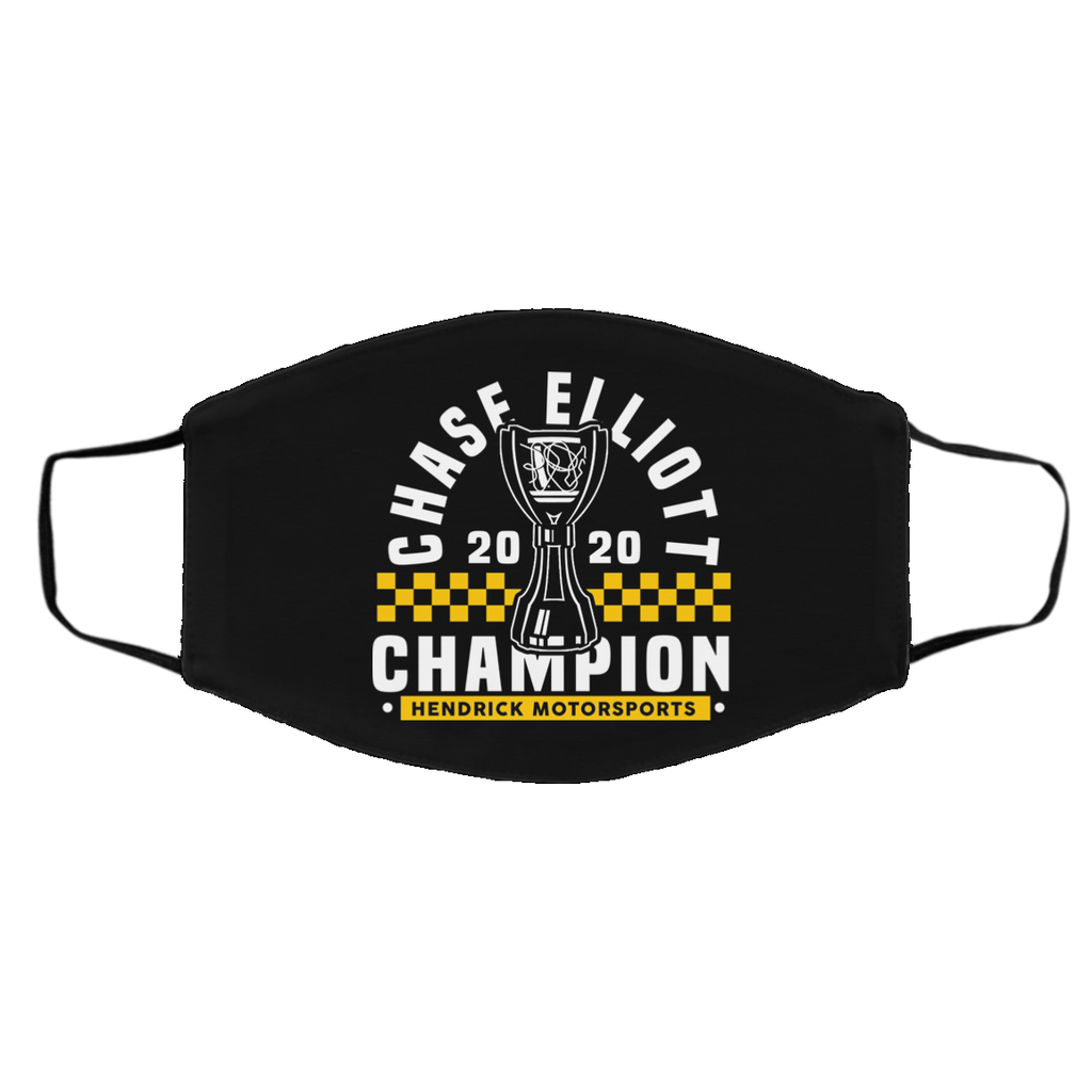 Chase Elliott 2020 Champion Hendrick Motorsports Face Mask