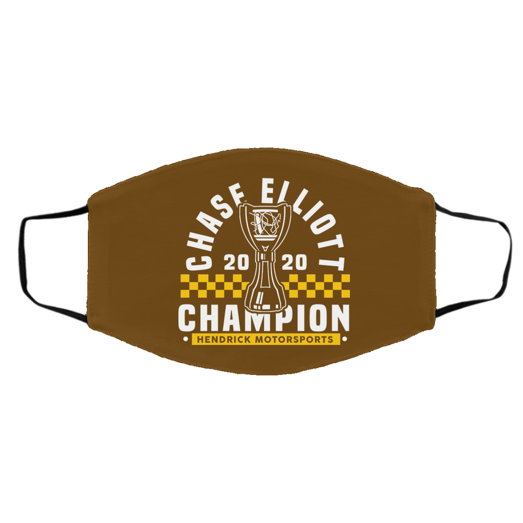 Chase Elliott 2020 Champion Hendrick Motorsports Face Mask