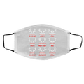 Sleigh My Name Christmas Sweater Sausage Jerky Chili Face Mask