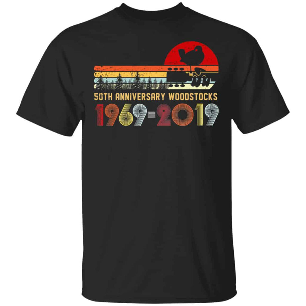 Vintage Woodstocks 50th Anniversary Peace Love 1969 – 2019 Shirt, Hoodie, Tank