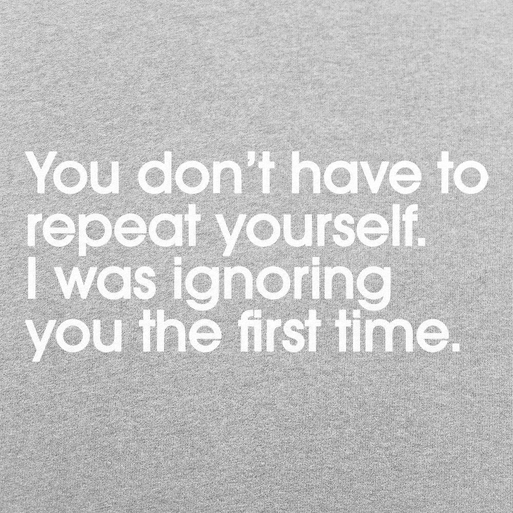 Repeat Yourself