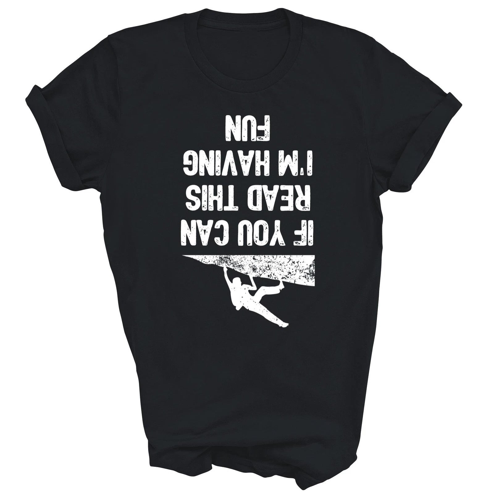 Funny Bouldering Climb Workout Free Rock Climbing Shirt