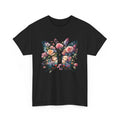 Pastel Colors T-Shirt | Soft Spring Hues & Floral Beauty Tee | Butterfly Shirt