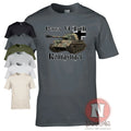 Panzer 6b T-shirt Konigs King Tiger tank WW2 German military World of war Tanks