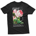 Vintage Flower Dictionary Style Graphic T-Shirt