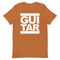 GUITAR Run Style T-SHIRT Electric Acoustic Guitarist Musician Rock God Music Tee