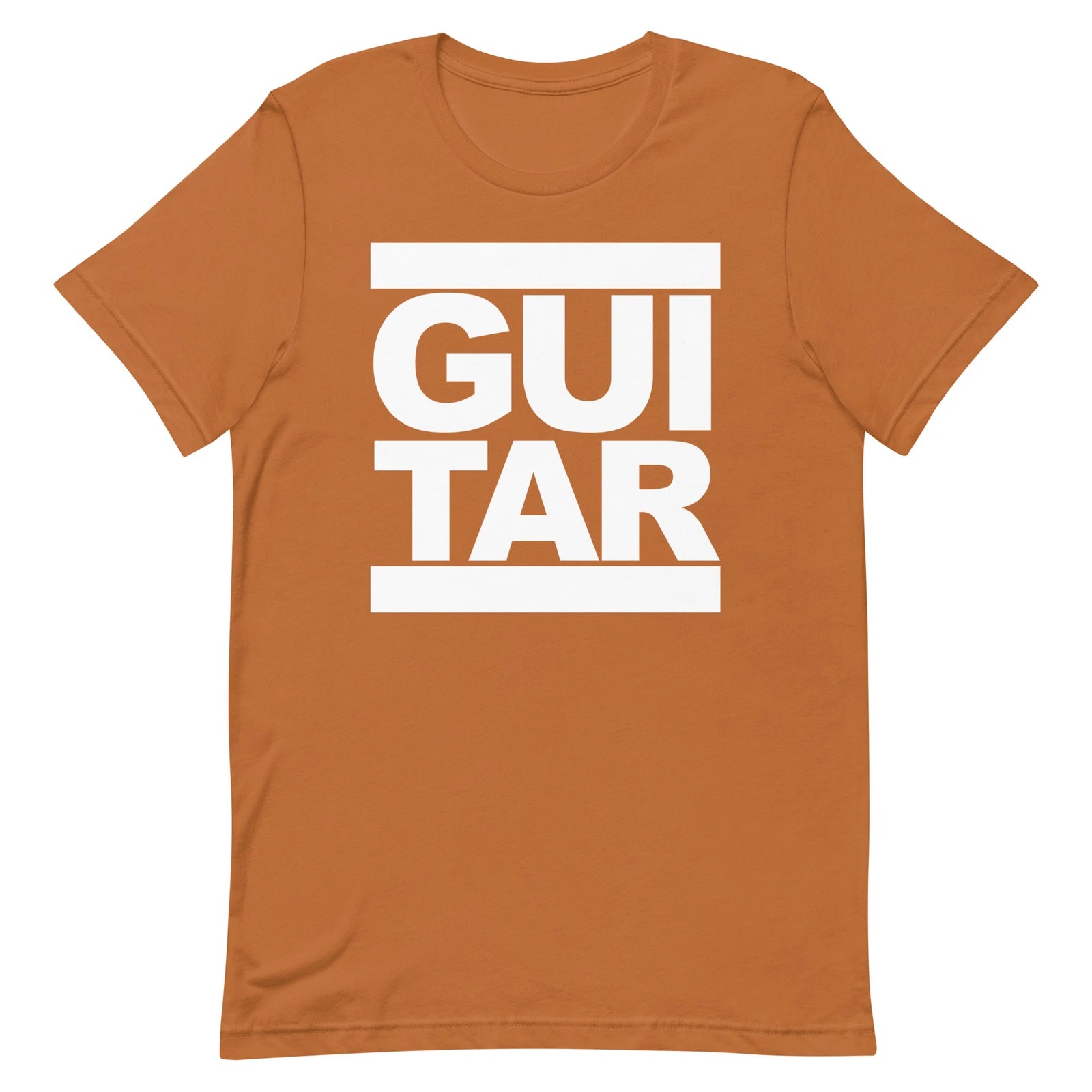 GUITAR Run Style T-SHIRT Electric Acoustic Guitarist Musician Rock God Music Tee