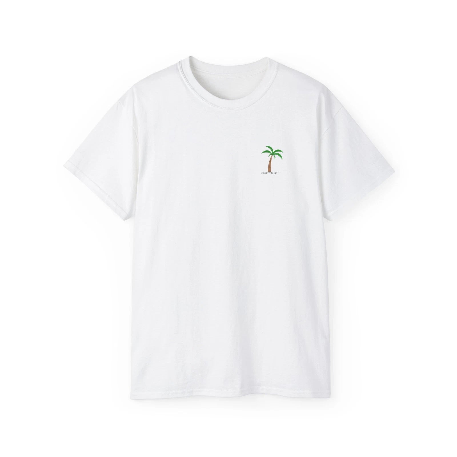 Tropical Sunset Tee - Beach Vibes, Unisex Summer Shirt, Vacation Apparel, Gift