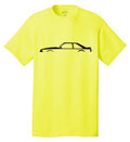 Ford Mustang Foxbody Silhouette t-shirt Classic Muscle Cars Racing Fastback 302